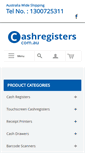 Mobile Screenshot of cashregisters.com.au